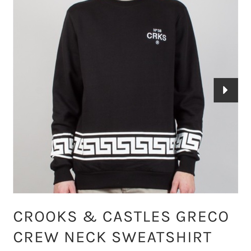 CROOKS & CASTLES GRECO SWEATHSHIRT